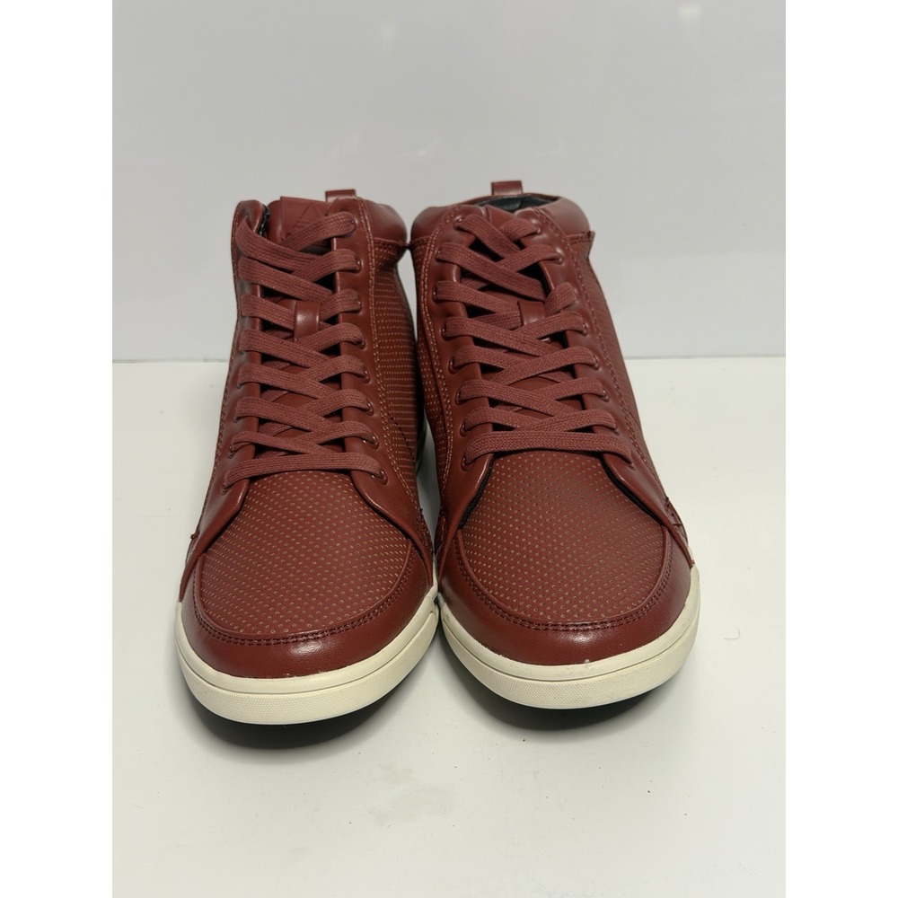Aldo Kimmelman 82 Burgundy Hightop Men Shoe Size 8 New